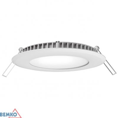 BEMKO DOWNLIGHT LED BOLED   9W 4000K   540LM IP20 OKRĄGŁY BIAŁY C70-DLB-R-090-4K (C70-DLB-R-090-4K)